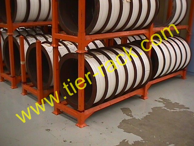 Tier-Rack Custom Warehouse Racks, Stack Racks, Wire Mesh Bins, Pad Racks, Pallet Racks, Portable Racks, Moveable Racks