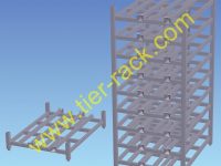 Tier-Rack Custom Warehouse Racks, Stack Racks, Wire Mesh Bins, Pad Racks, Pallet Racks, Portable Racks, Moveable Racks