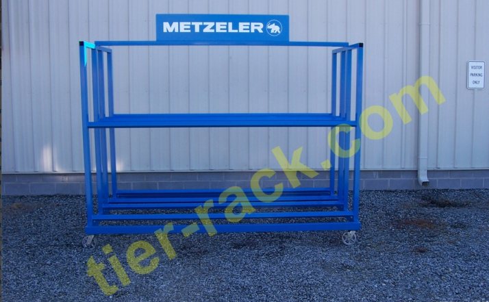 Tier-Rack Custom Warehouse Racks, Stack Racks, Wire Mesh Bins, Pad Racks, Pallet Racks, Portable Racks, Moveable Racks