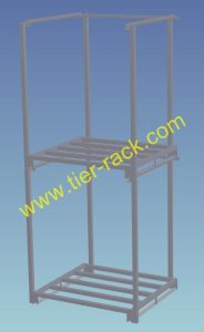 Tier-Rack Custom Warehouse Racks, Stack Racks, Wire Mesh Bins, Pad Racks, Pallet Racks, Portable Racks, Moveable Racks
